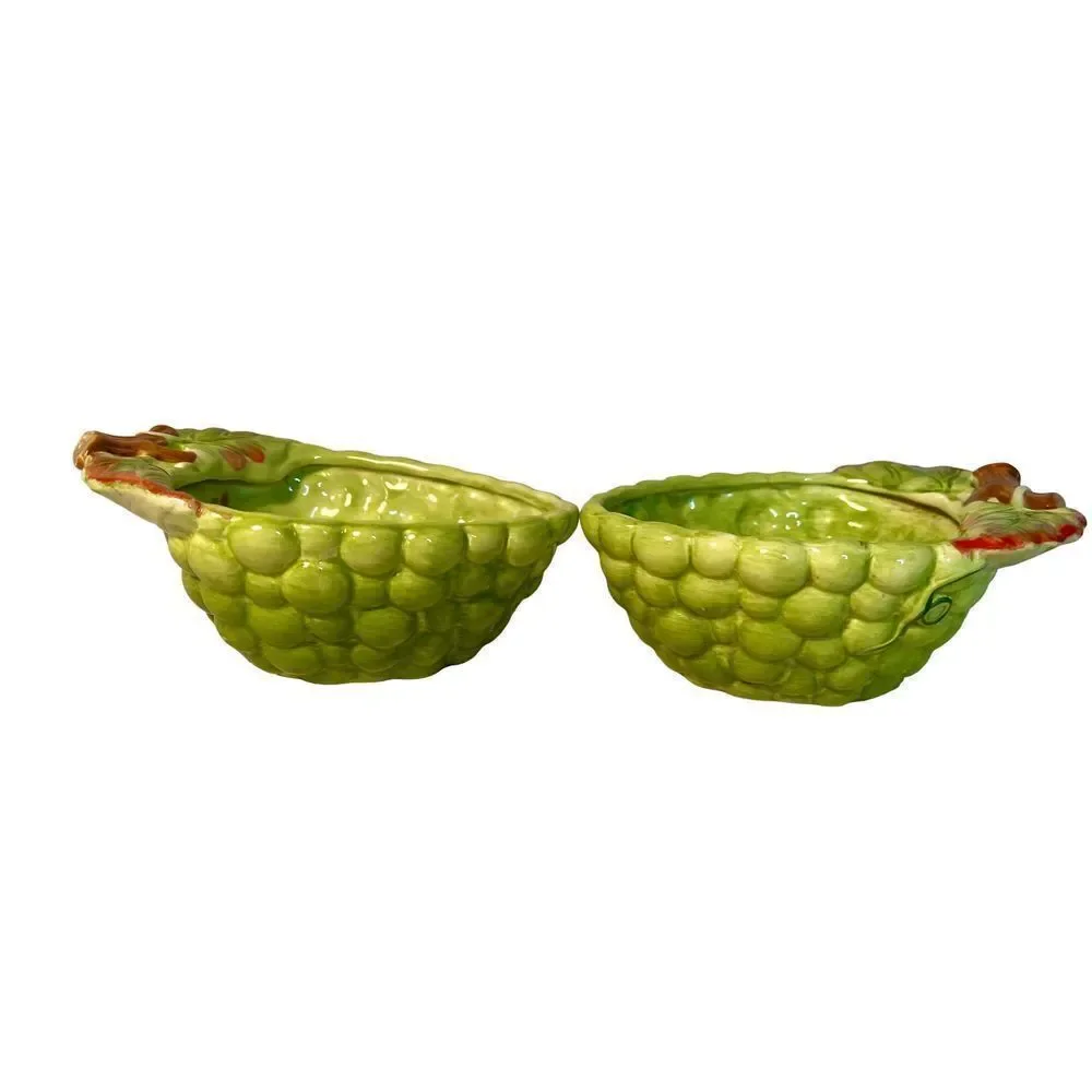 Set of 2 Wine Country Bowls Grape Shaped  by LE GOURMET CHEF Discontinued Pieces